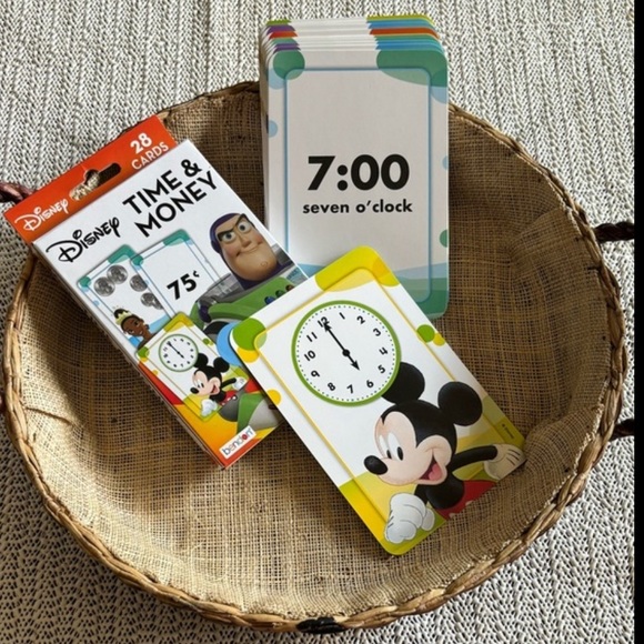 3 SETS CARDS - OLD MAID,CRAZY EIGHTS & DISNEY Time & Money . - Picture 2 of 6